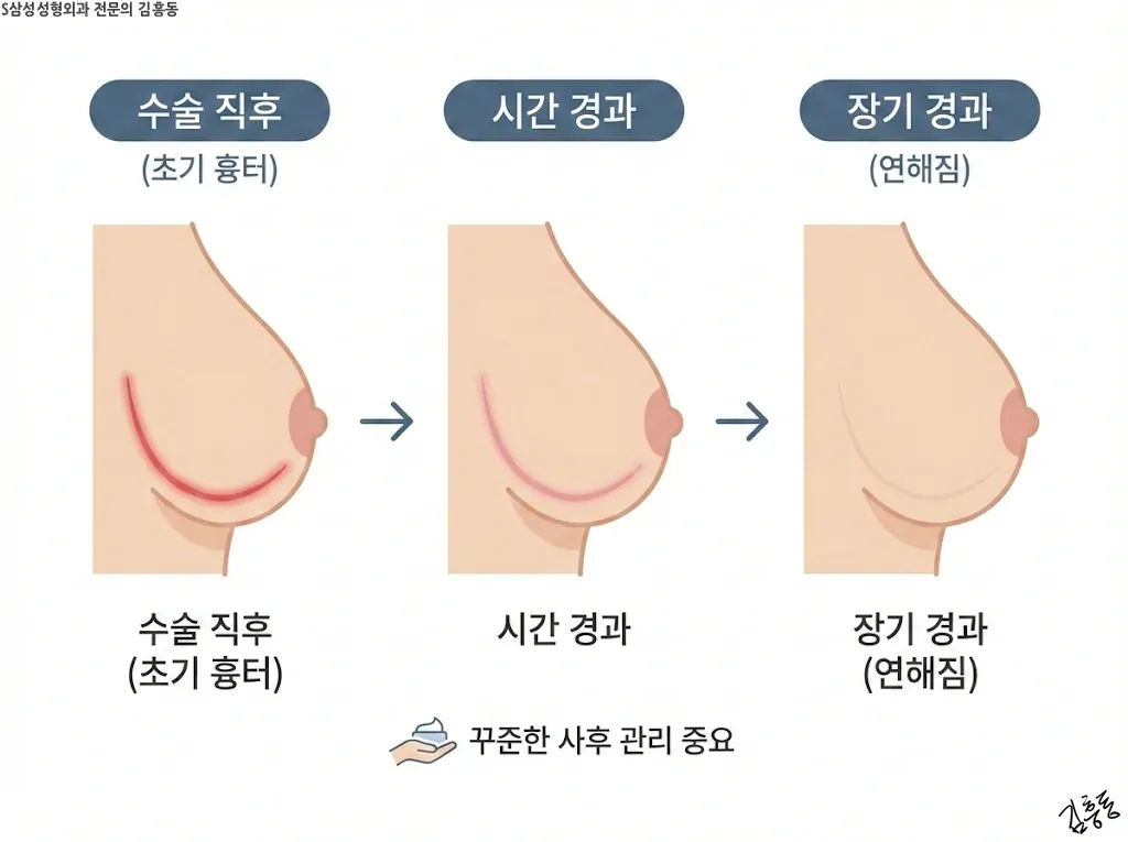 가슴 축소 수술과 향후 수유 가능성 안내