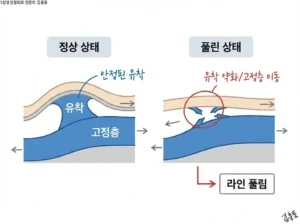 라인 풀림 원리 핵심 요약