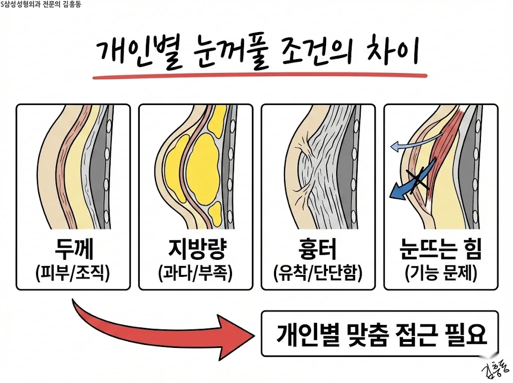 개인차가 큰 영역이라는 안내