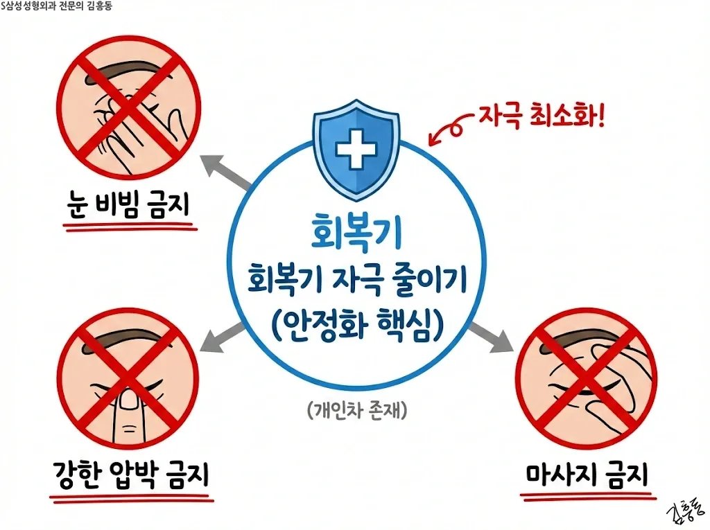 회복기 자극을 줄이는 관리 원칙
