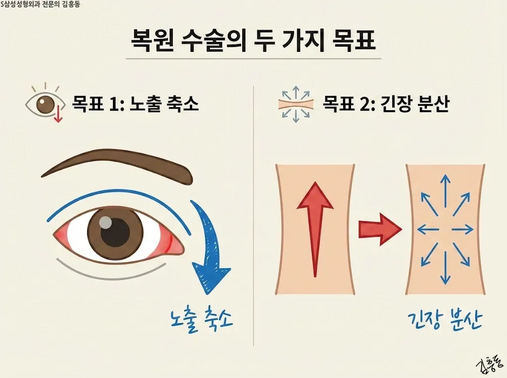 복원 수술의 두 가지 목표