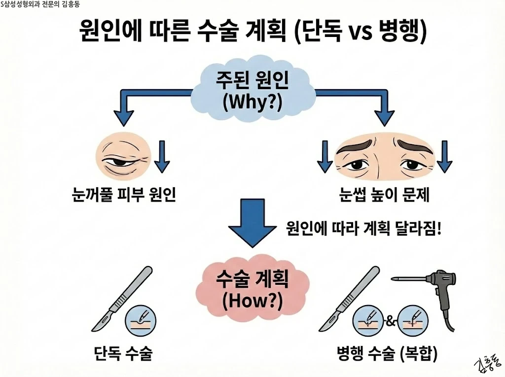 단독과 병행은 원인에 따라 달라질 수 있음