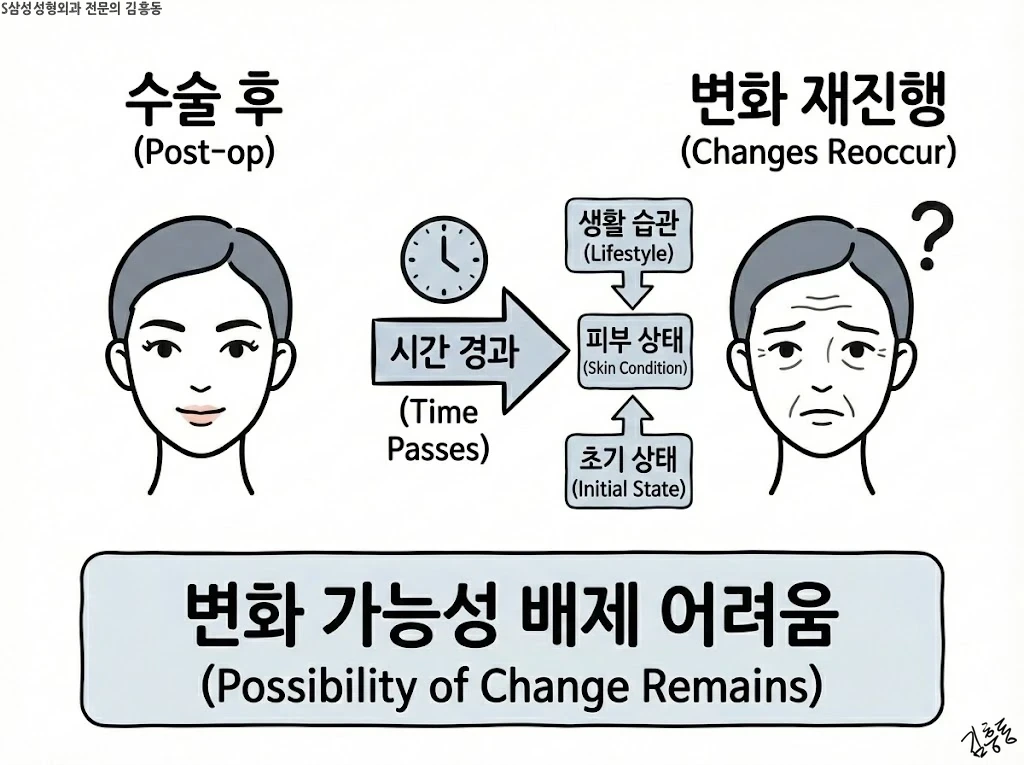 시간 경과에 따른 변화 가능성