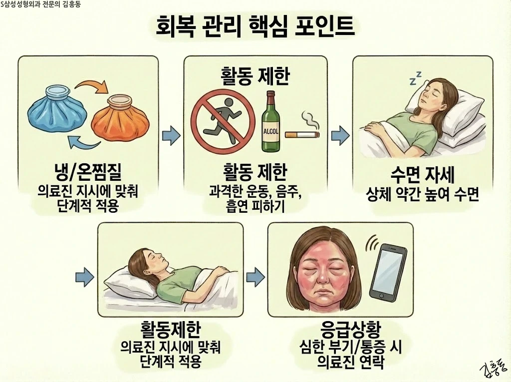 회복 관리 핵심 포인트 소개
