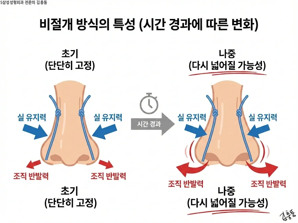 비절개 방식의 특성