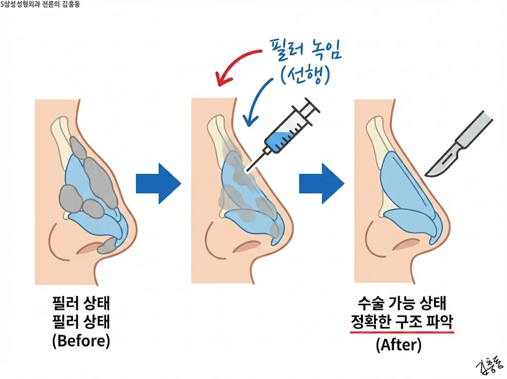 필러와 수술의 선후 관계