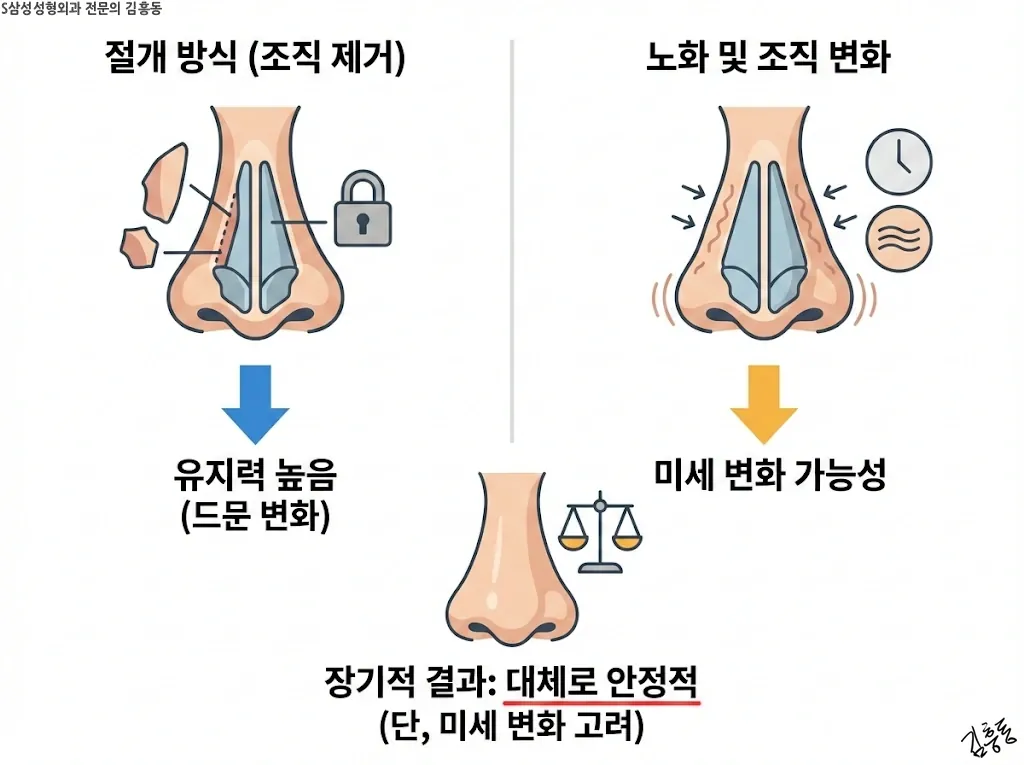 수술 결과 유지 요인