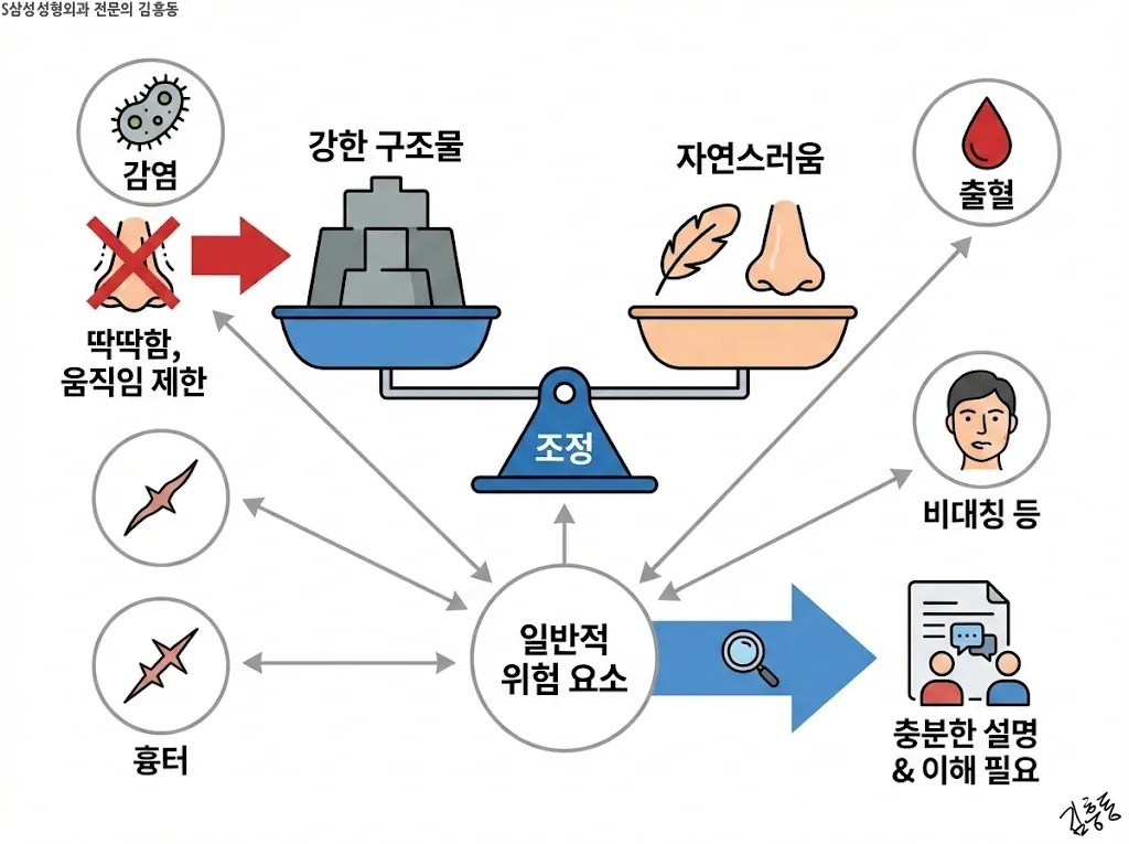 경직감과 일반적 위험 요소