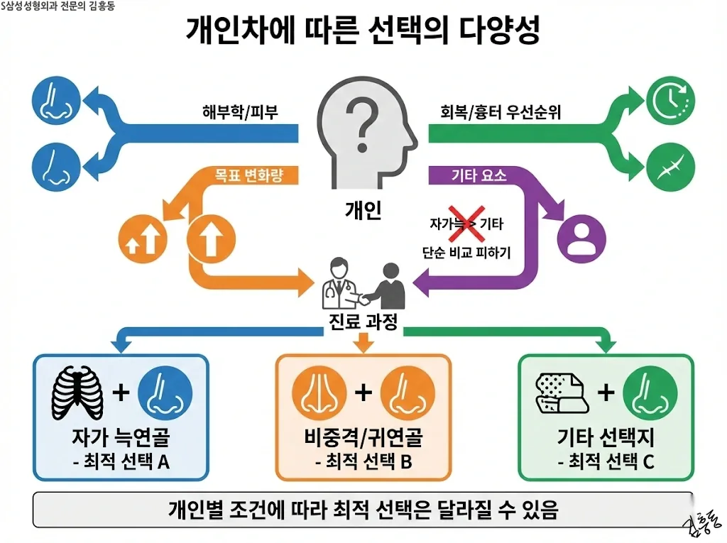 개인차에 따른 선택의 다양성